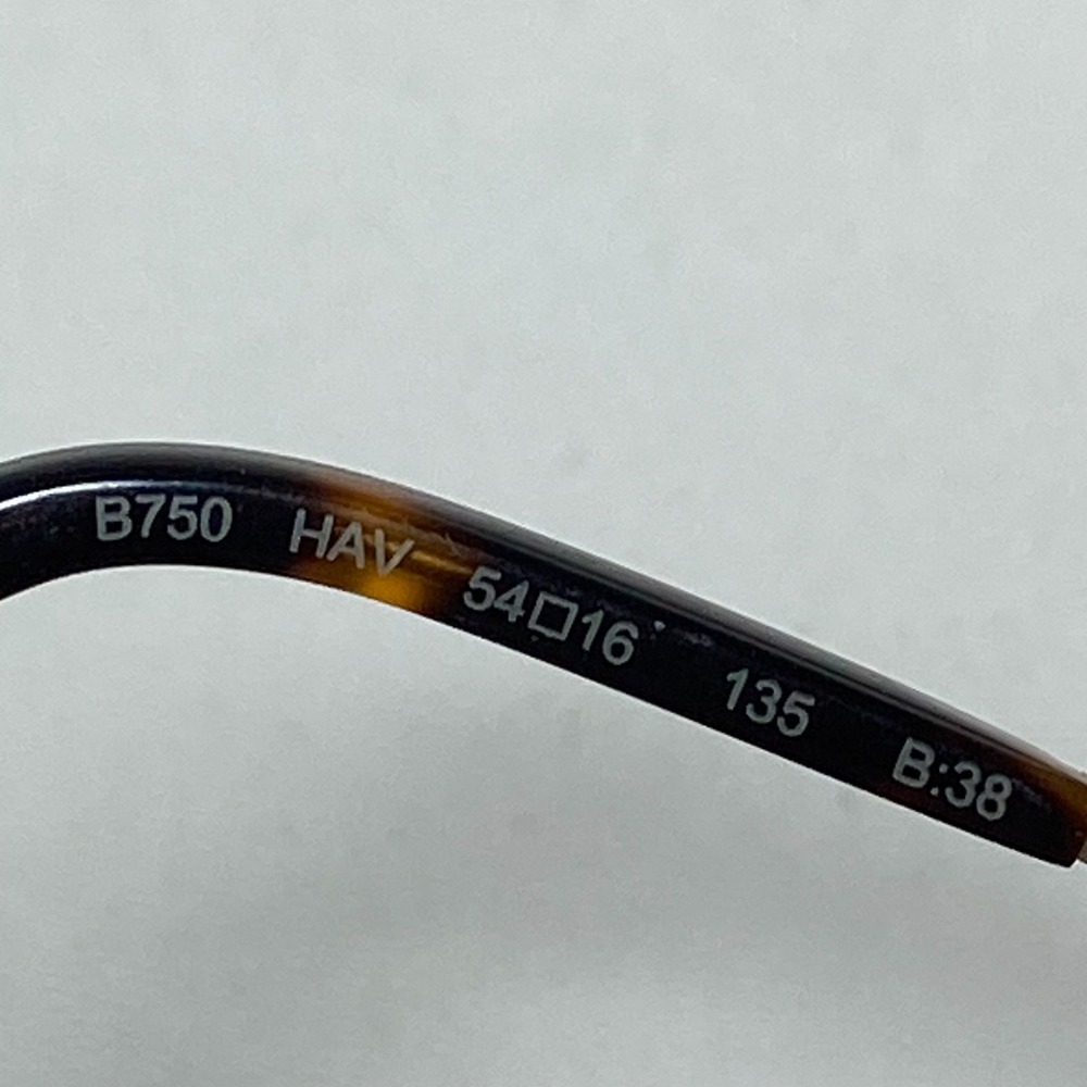 Ted Baker Eyeglasses Frames B750 Brown Tortoise Gold 54-16-135 Designer B:38 - Picture 8 of 11